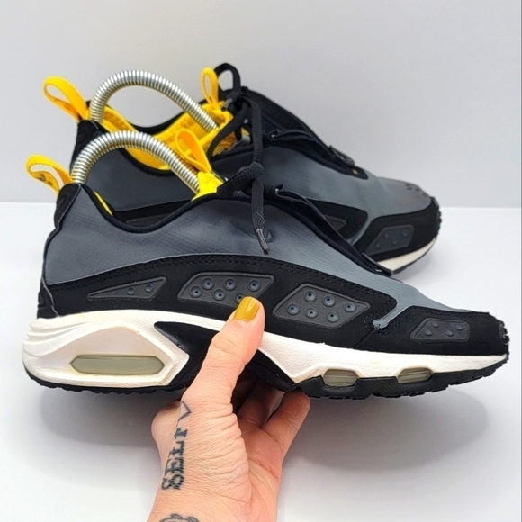 VTG Nike | Air Surrender Max '99 grey black sporty low-top sneakers | WMS 7.5 - Picture 3 of 16